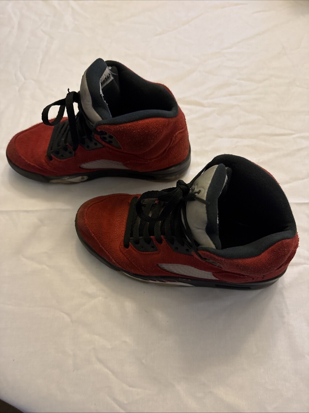 Jordan 5 Retro Mid Raging Bull Nike Supreme 2021 DS Size 8.5 Dd0587-600